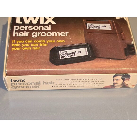 Vintage Wahl Twix Personal Hair Groomer Electric Trimmer Interchangeable Head - Picture 5 of 5